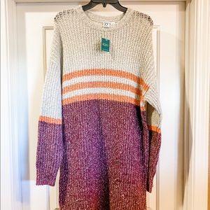 Roxy Crochet Sweater Dress
